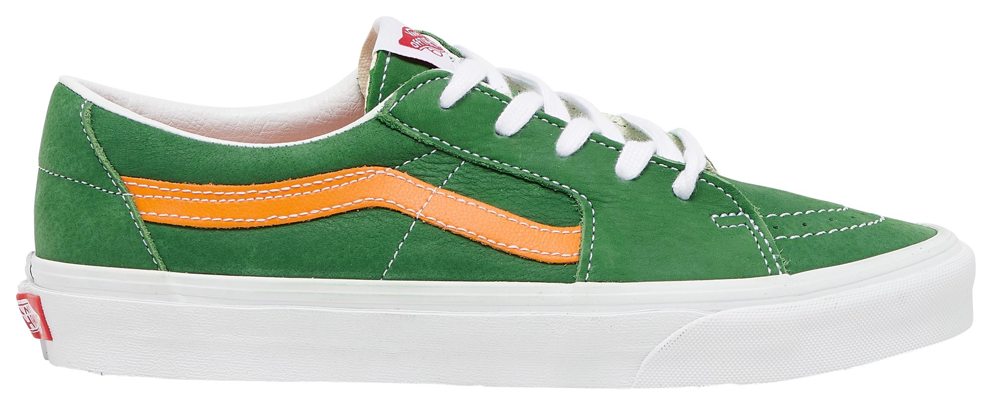 Vans Canvas Sk8 Low - Skate Shoes in Green/Orange (Green) for Men | Lyst