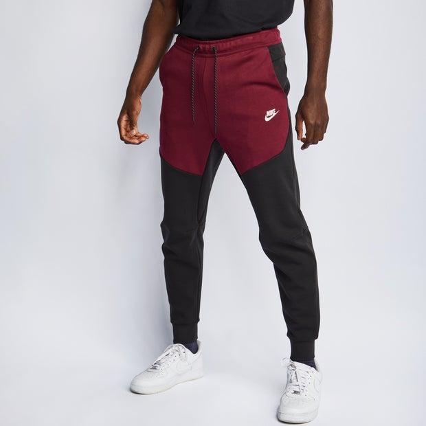 Nike Tech Fleece Pants in Red for Men Lyst UK