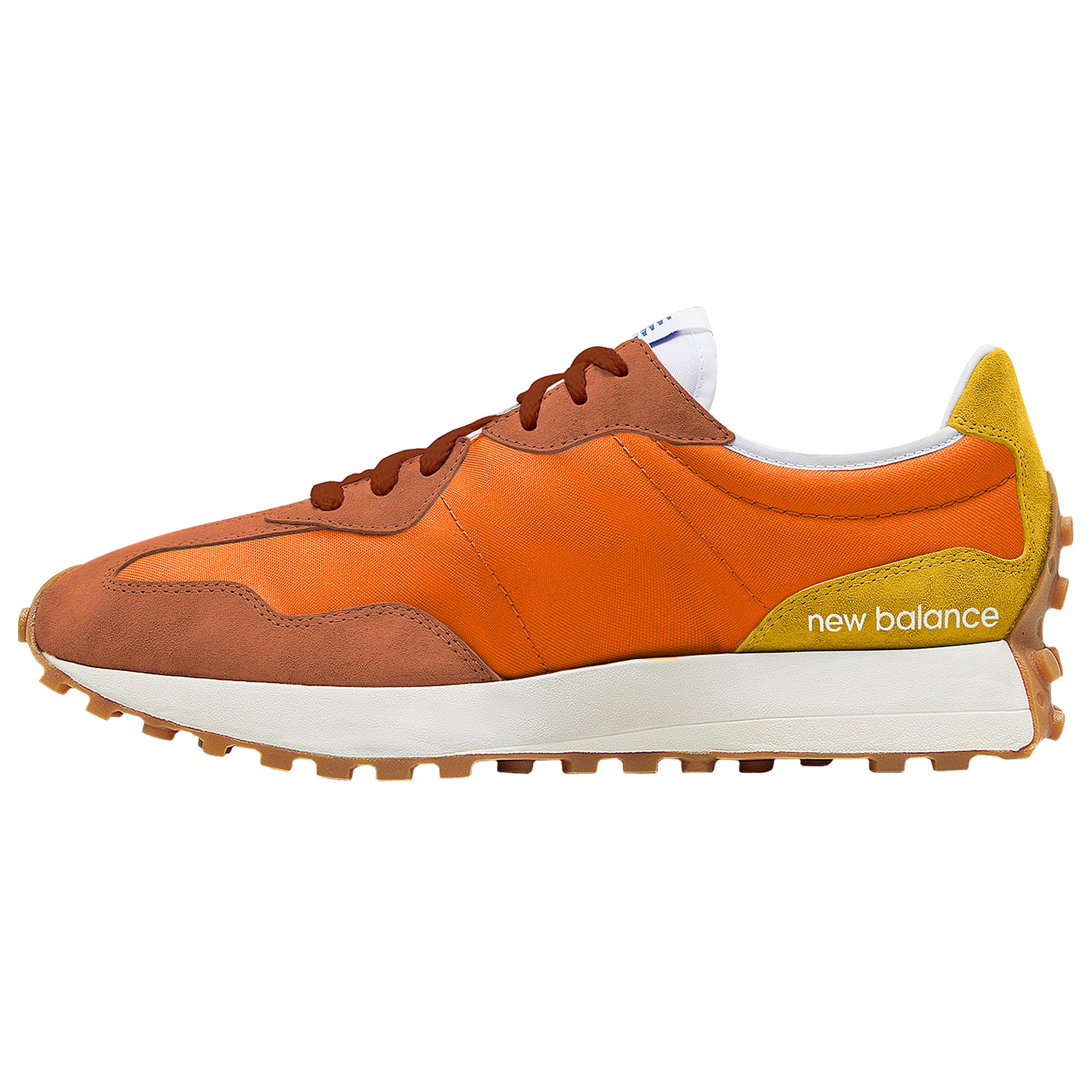 New Balance Suede 327 - Shoes in Orange for Men - Lyst