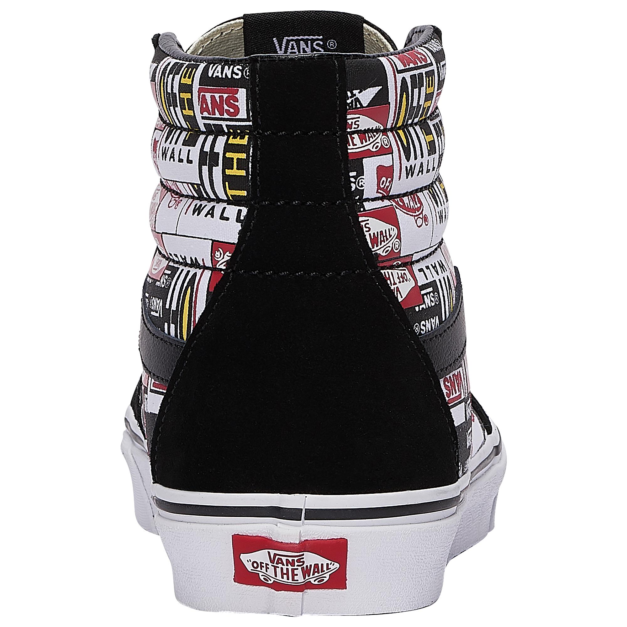 vans sk8 hi label mix