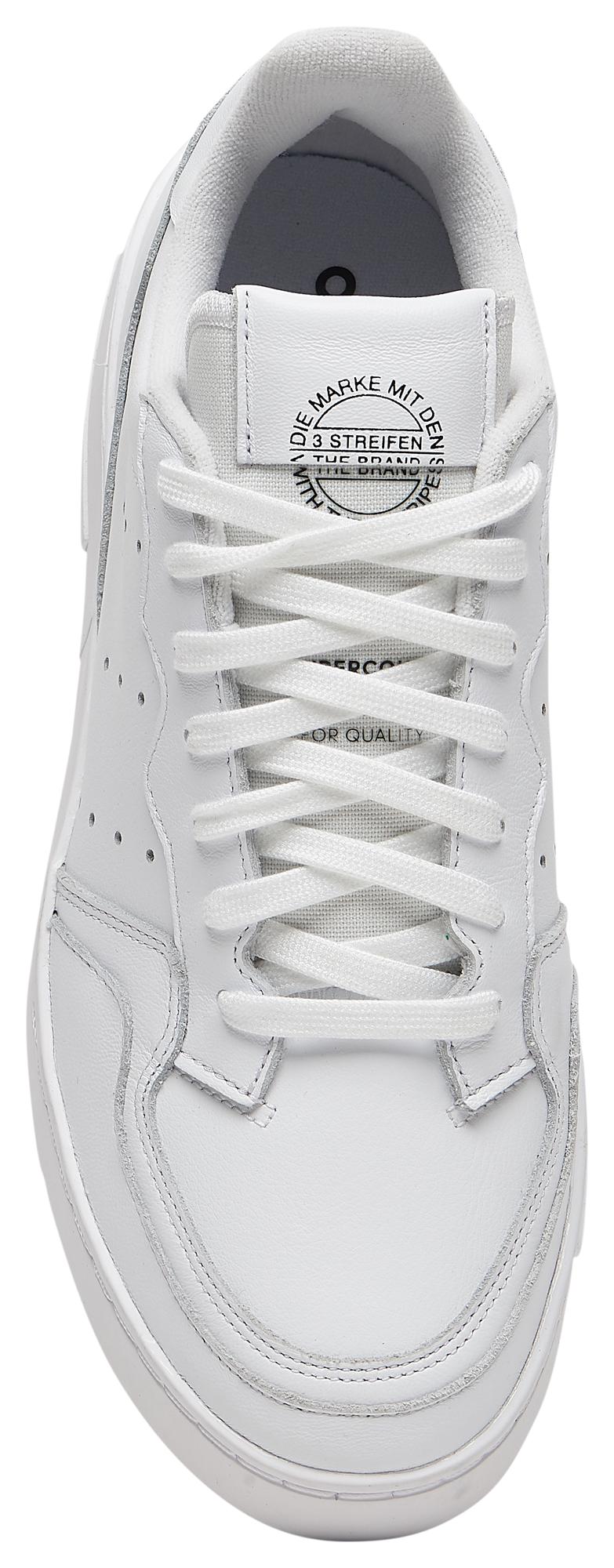 adidas Originals Rubber Supercourt in White/White/Black (White) for Men -  Lyst