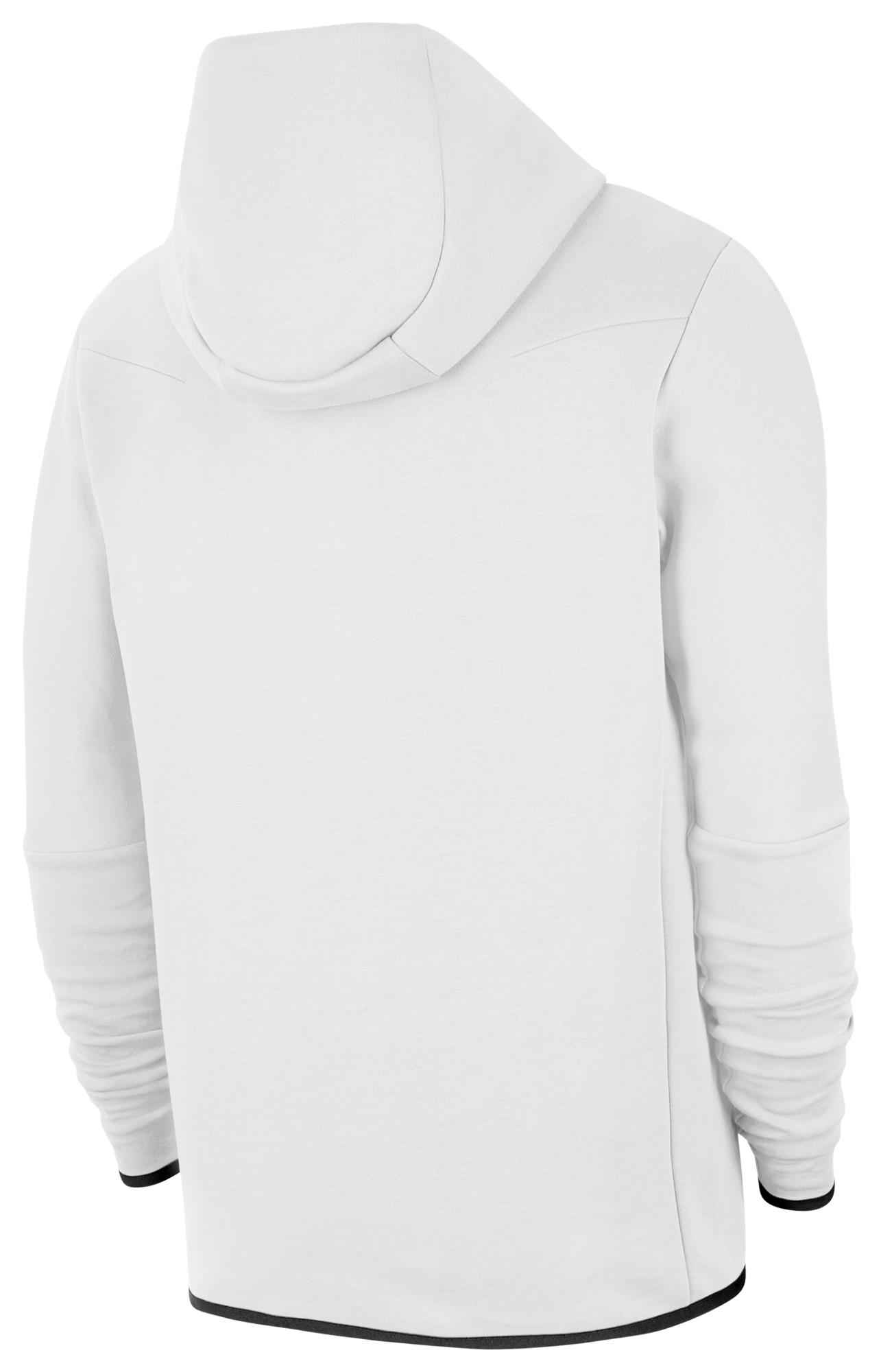 black and white nike zip up