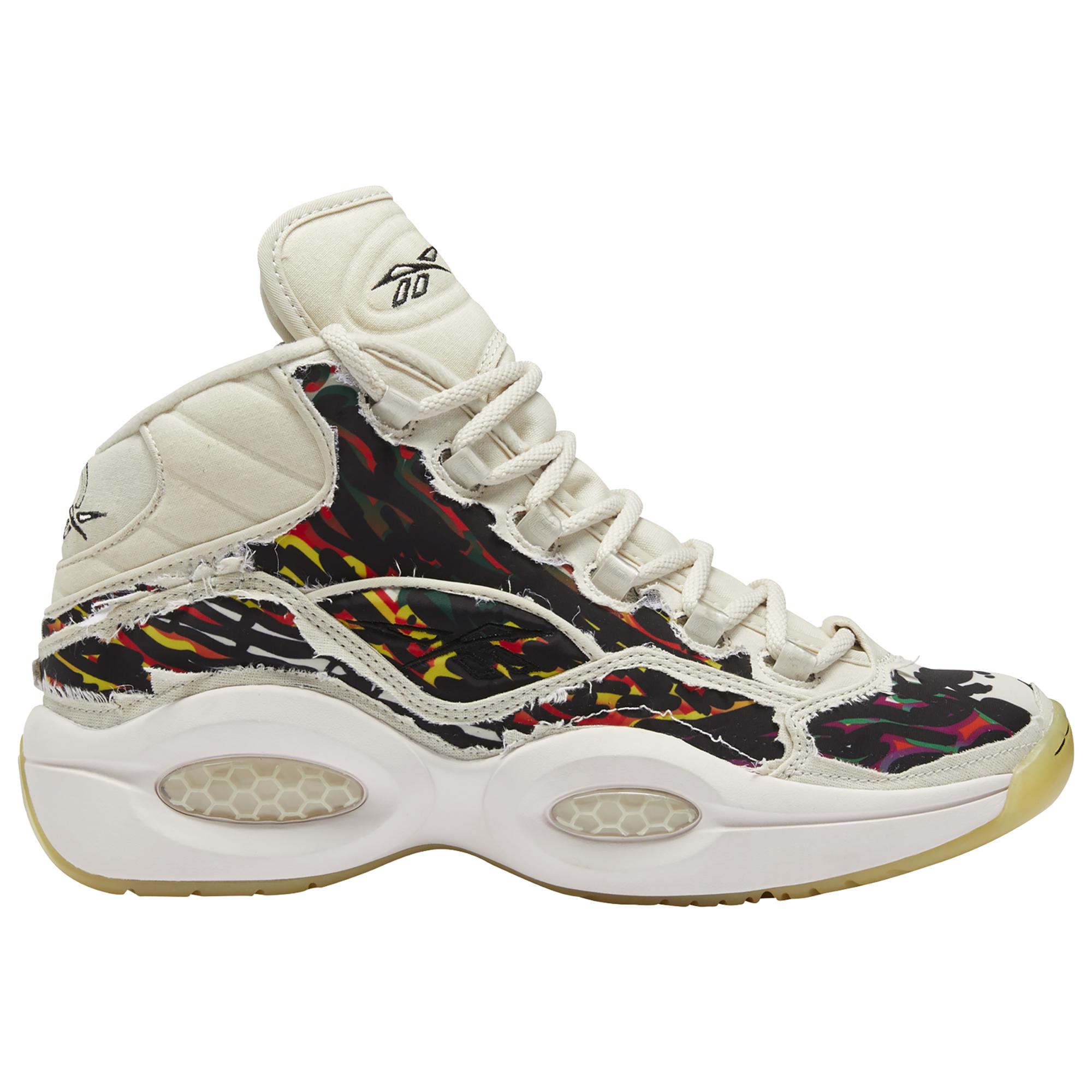 Reebok Leather Question Mid Boktober Basketball Shoes for Men Lyst