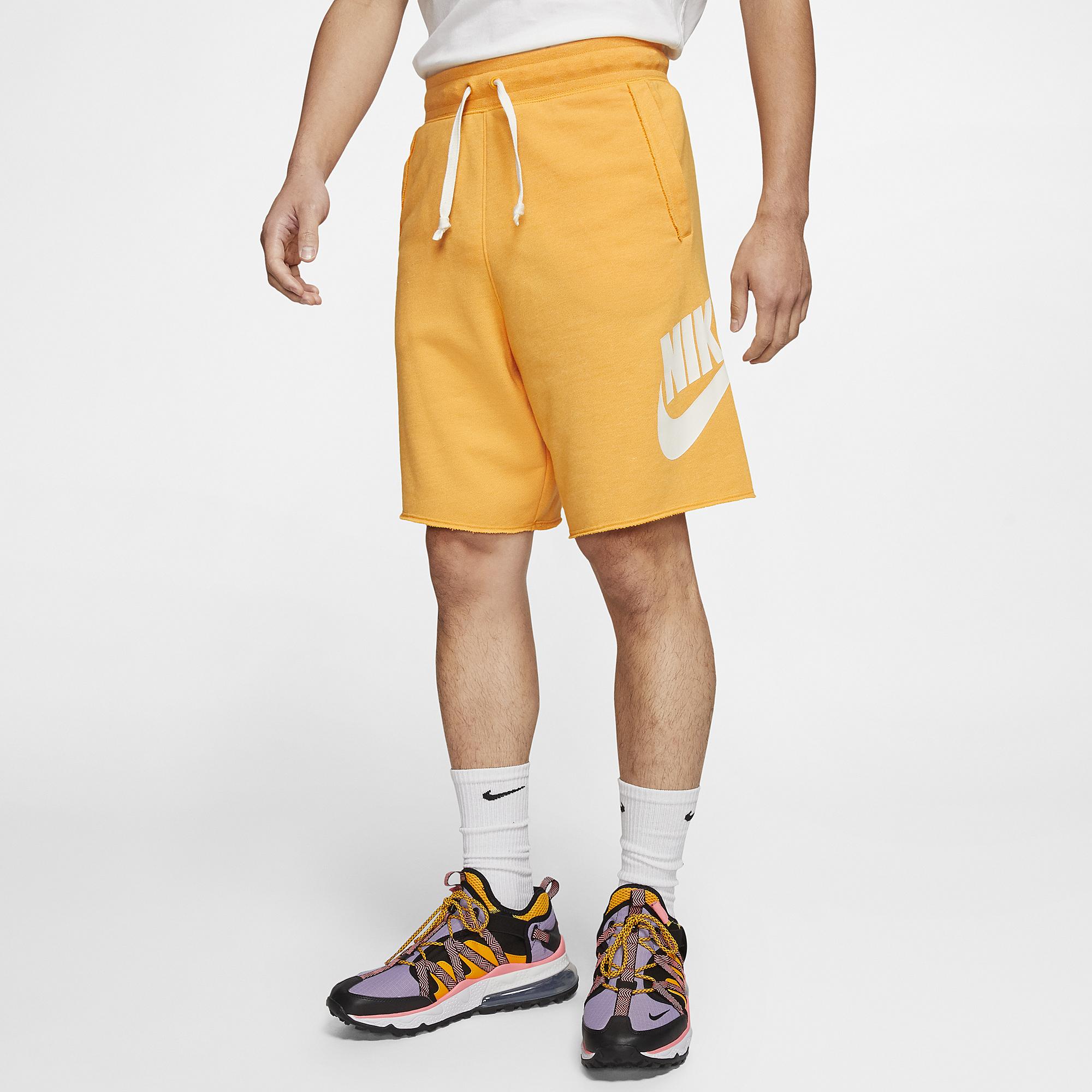 yellow gold shorts