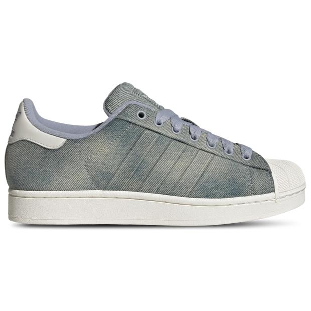 adidas gazelle silver green womens Adidas Shell Toe Superstar White & Black Trainers main image 1