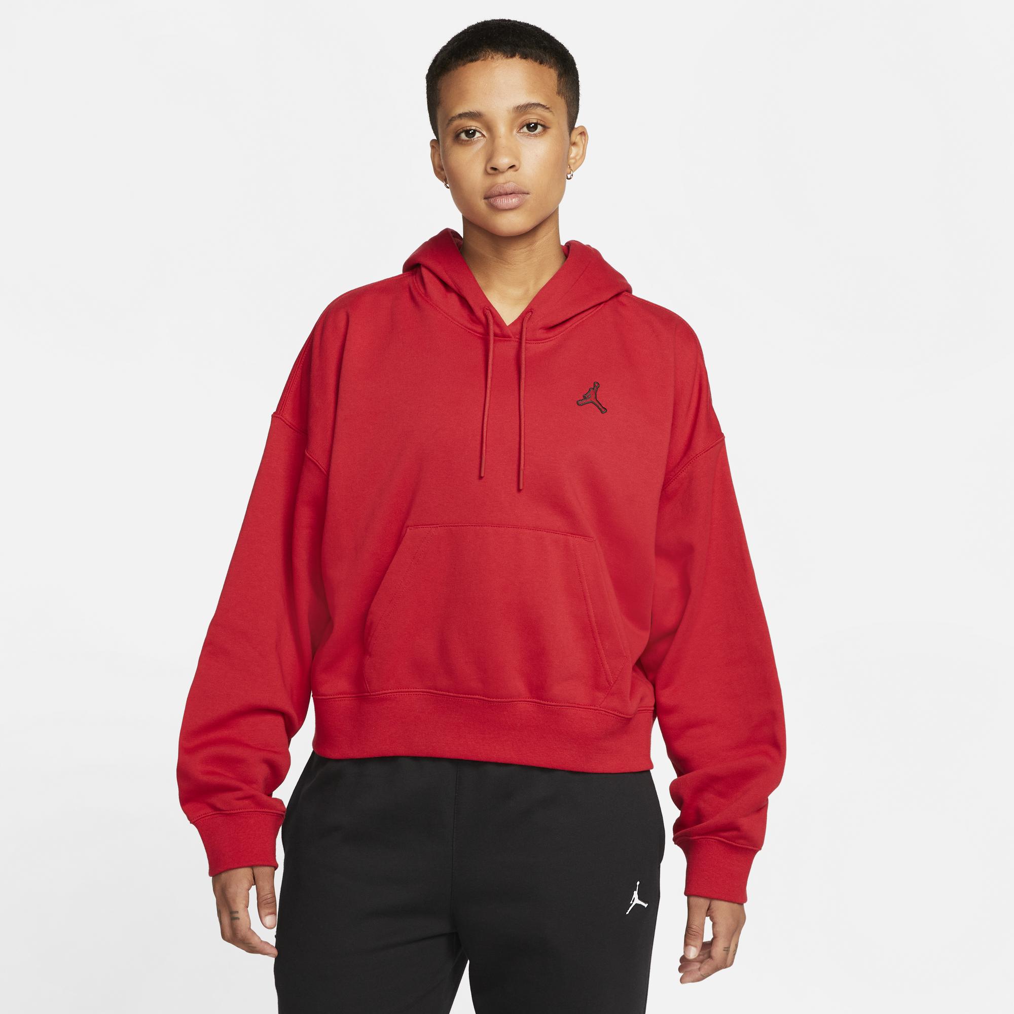 nikelab red hoodie