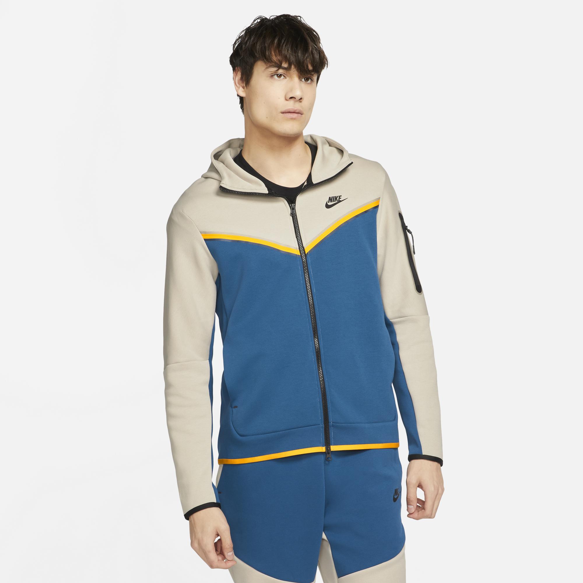 full blue tech fleece