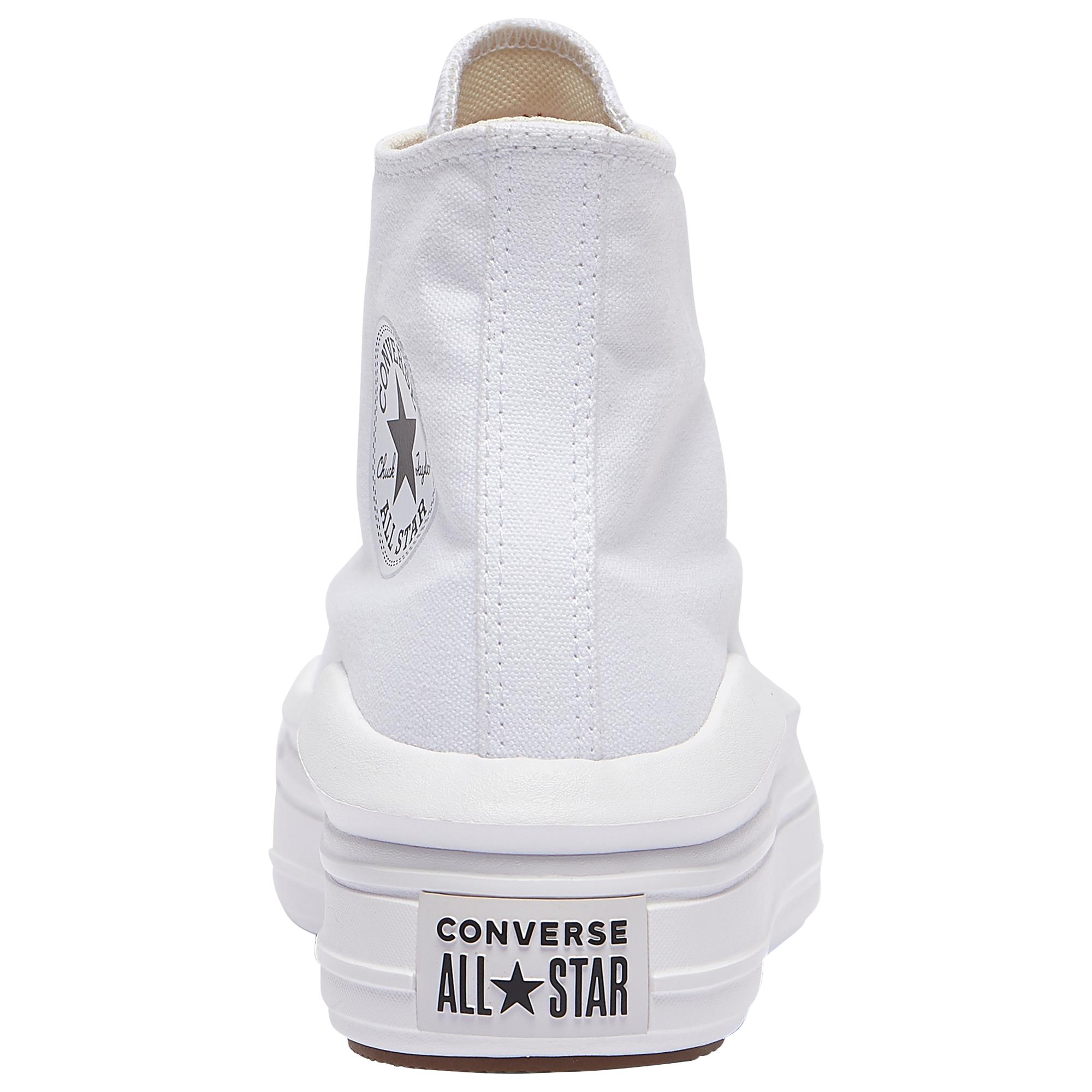 Converse Canvas All Star Move Platform Hi - Shoes in Black/Natural Ivory/White (White) - Lyst