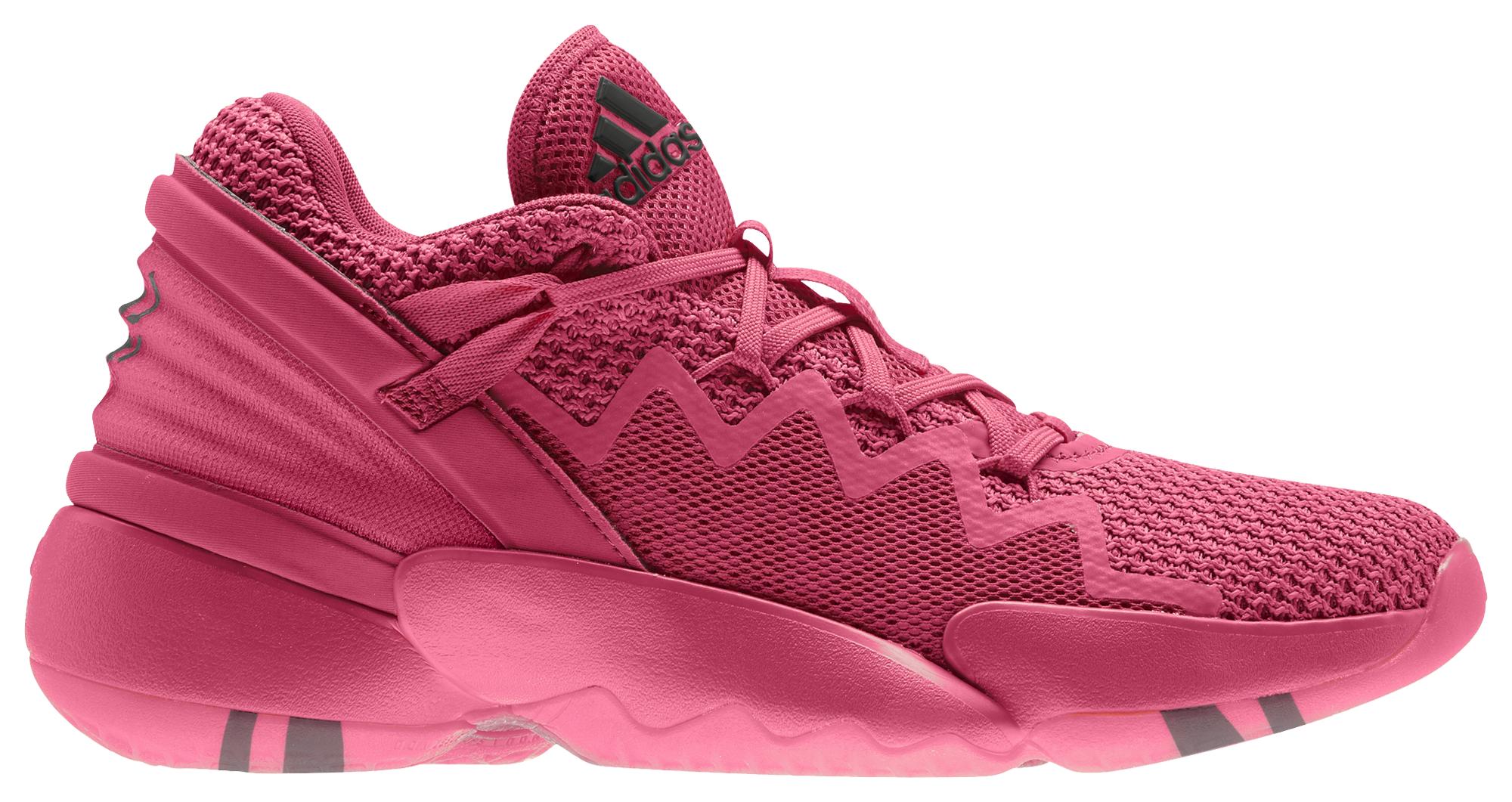 pink adidas basketball shoes