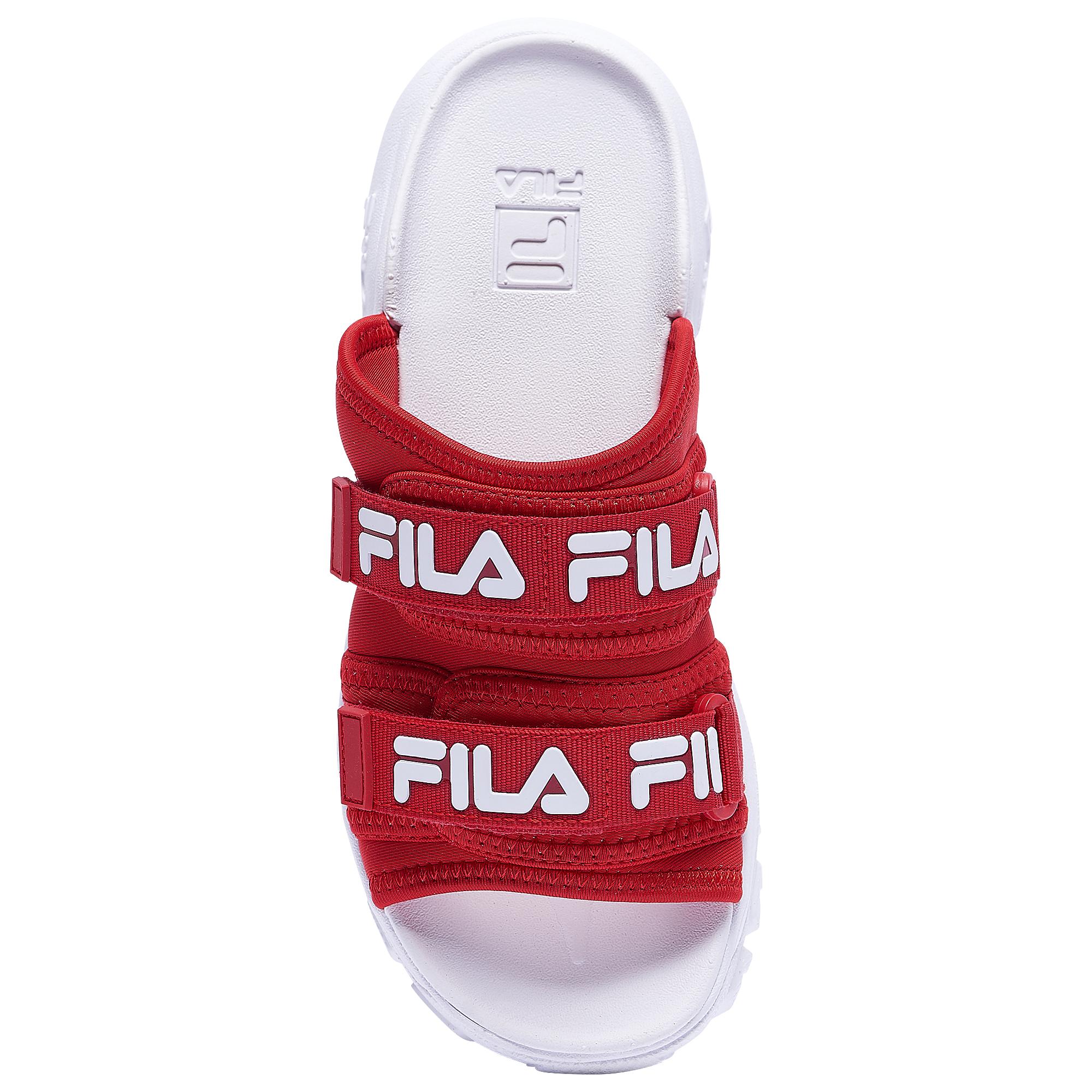 Fila Neoprene Outdoor Slide - Shoes in Red - Lyst