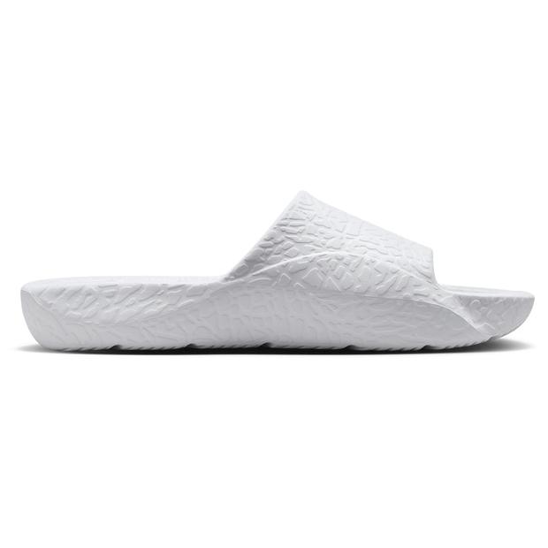 white nike slides mens