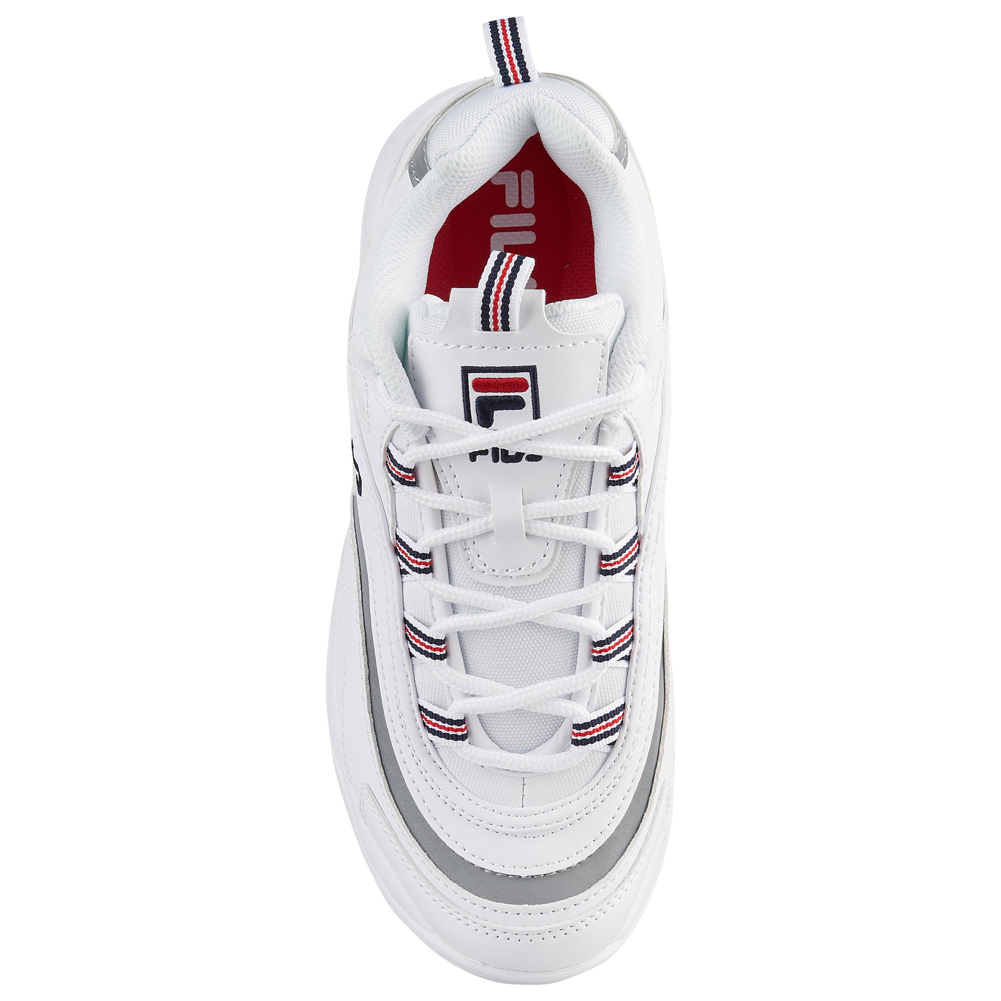 fila ray white metallic