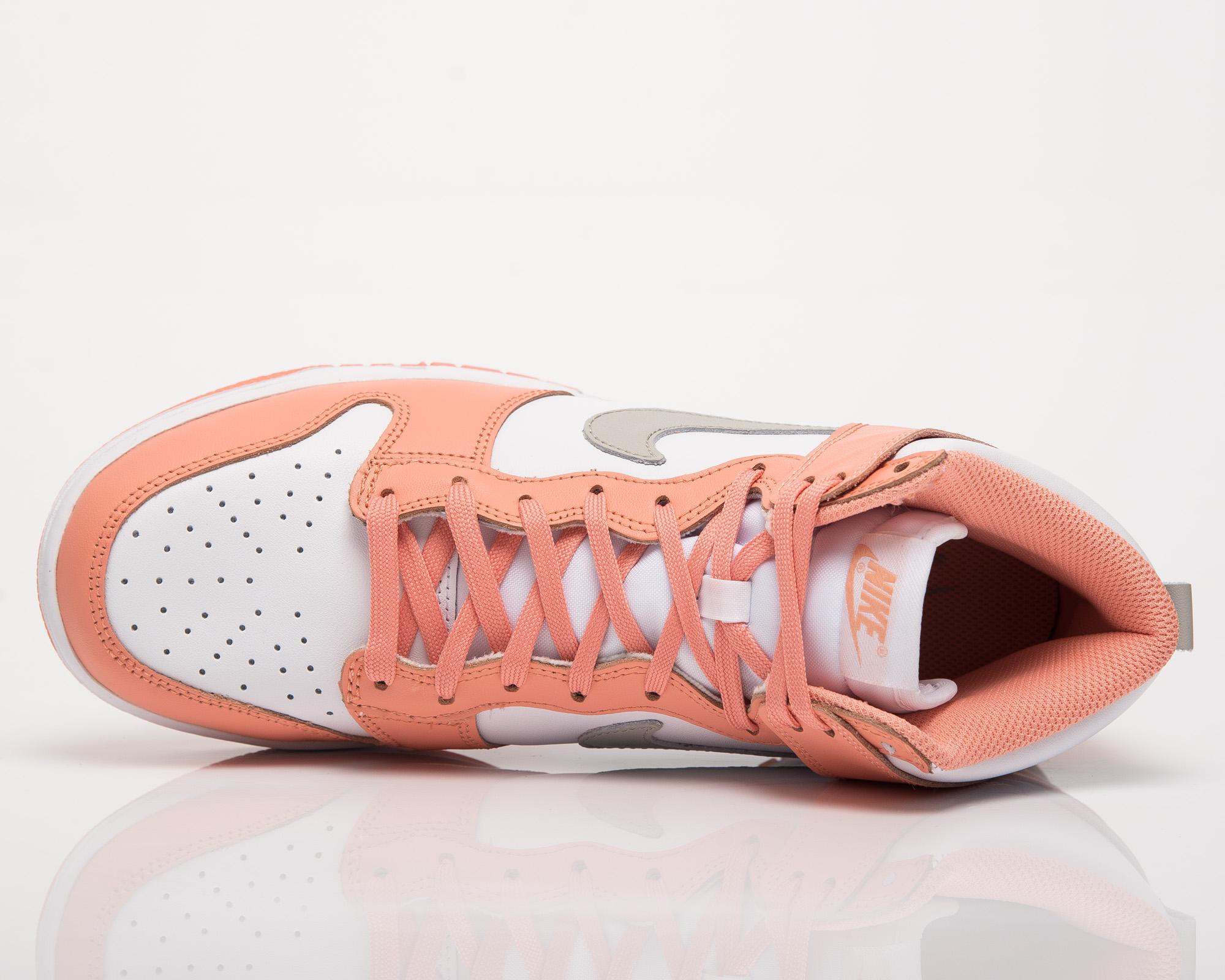 Nike Dunk High Neutral Grey in Pink | Lyst