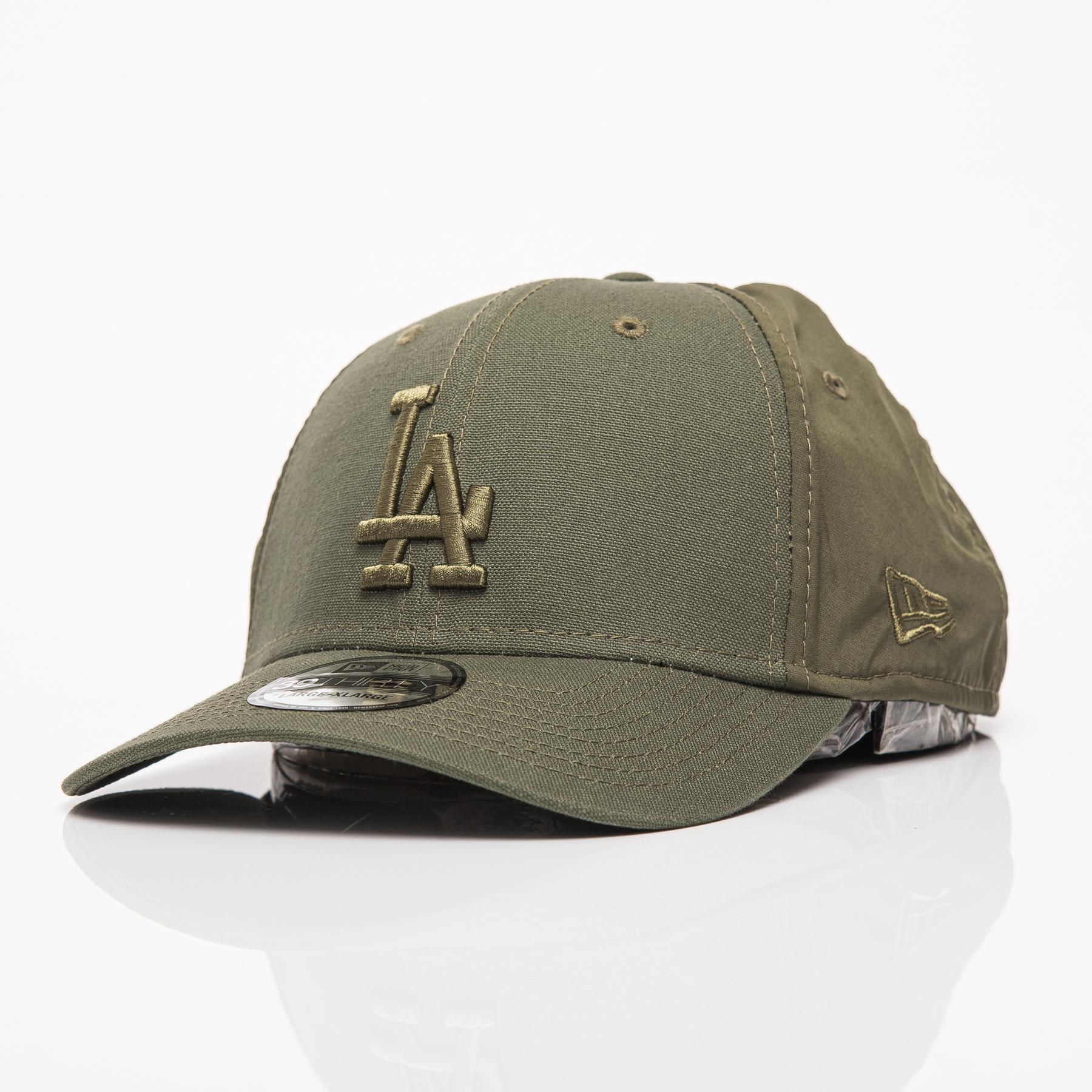 KTZ Los Angeles Dodgers Canvas 39thirty Cap in Green for Men Mens Accessories Hats 