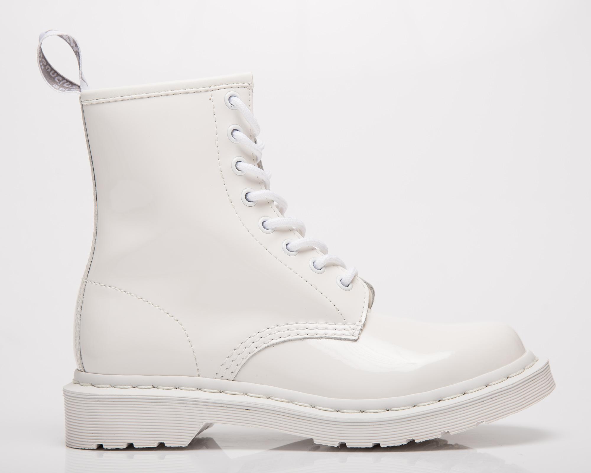 1460 mono smooth white