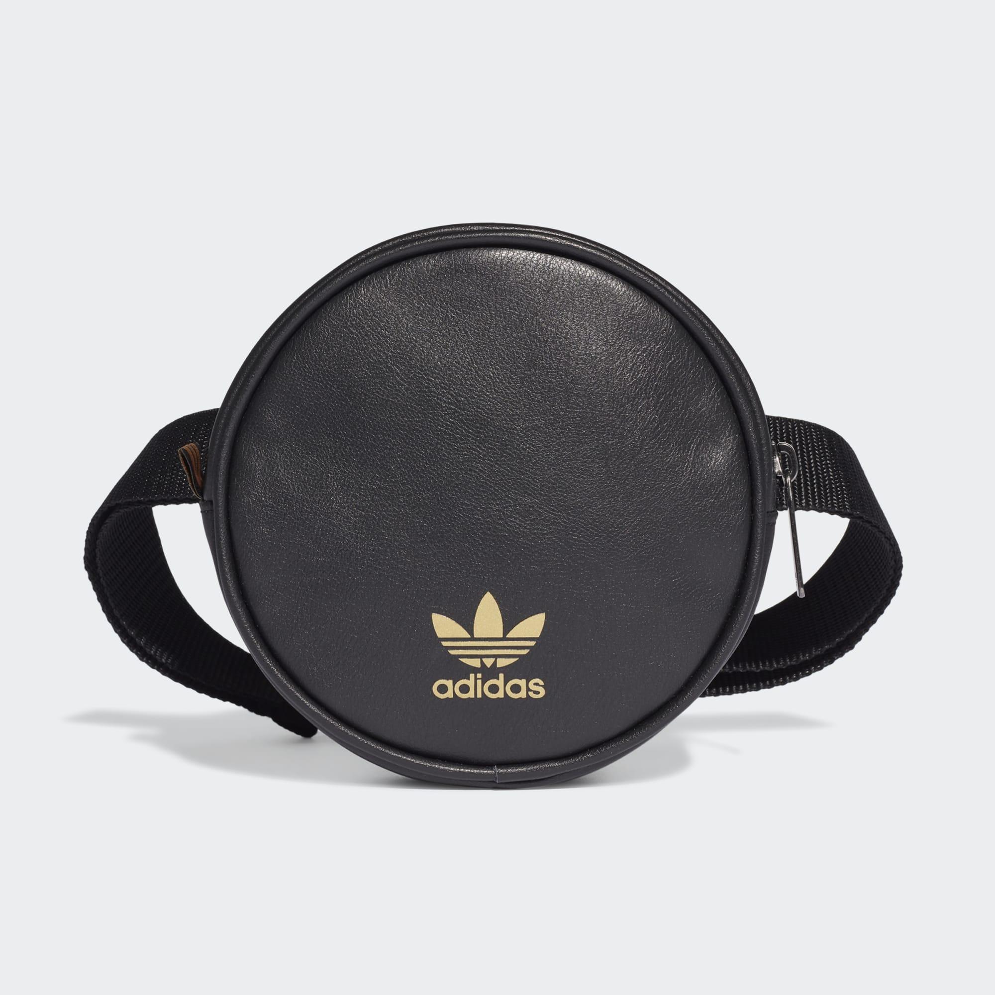 adidas Originals Round Waist Bag in Black for Men | Lyst