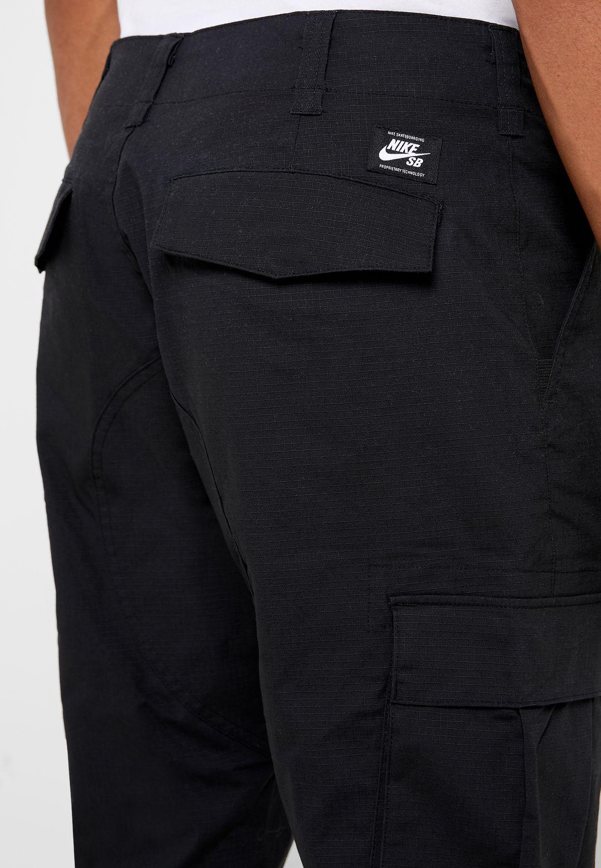 Nike Sb Flex Ftm Skate Cargo Pants in Black for Men | Lyst