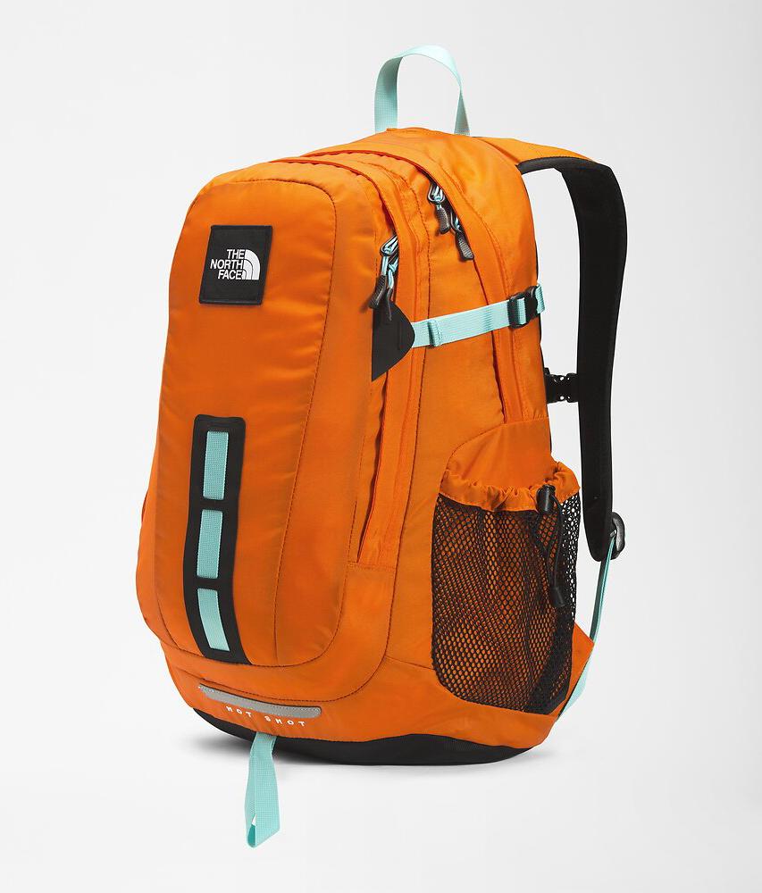 The North Face Hot Shot Se Backpack in Orange | Lyst