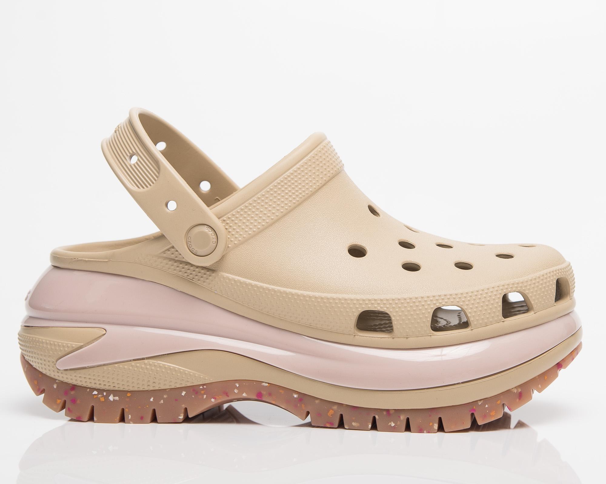 Crocs™ Classic Mega Crush Clog in Natural Lyst