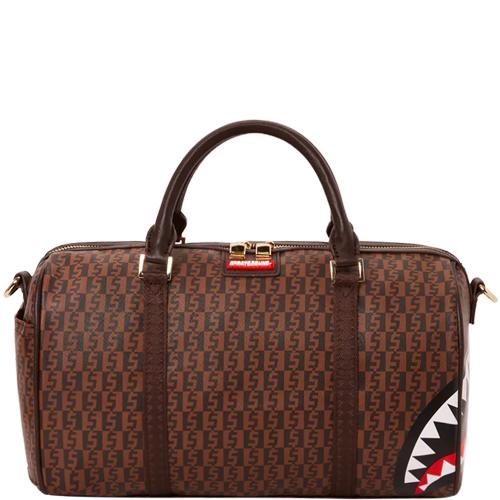 Sprayground Cashin Checks Mini Duffle Bag in Brown for Men Lyst