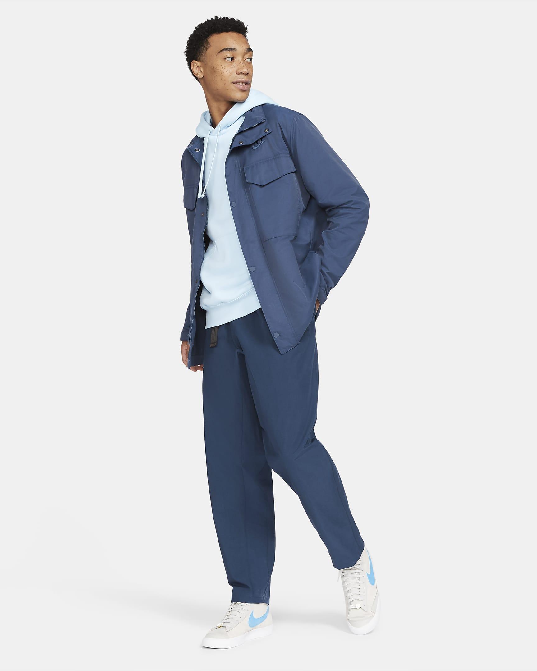 Nike Sportswear M65 Woven Jacket in Blue for Men | Lyst
