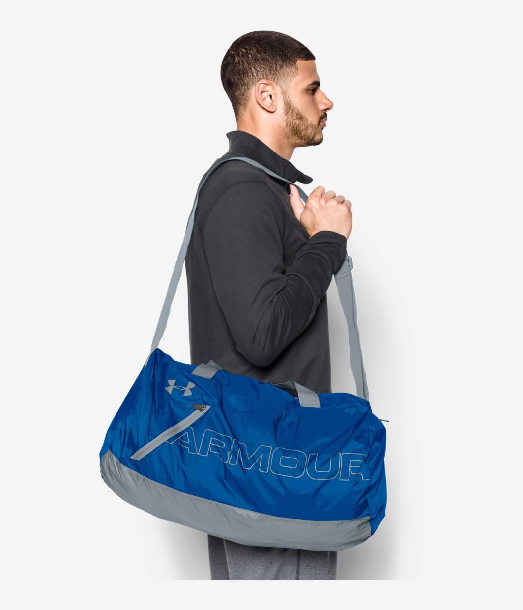 Under Armour Packable Duffel Bag in Blue | Lyst