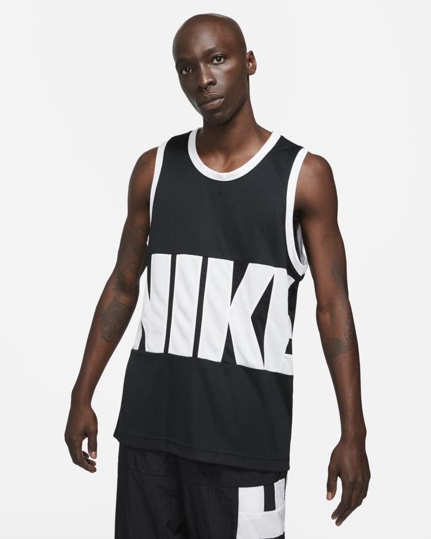 Nike Dri-fit Basketball Jersey in White for Men | Lyst