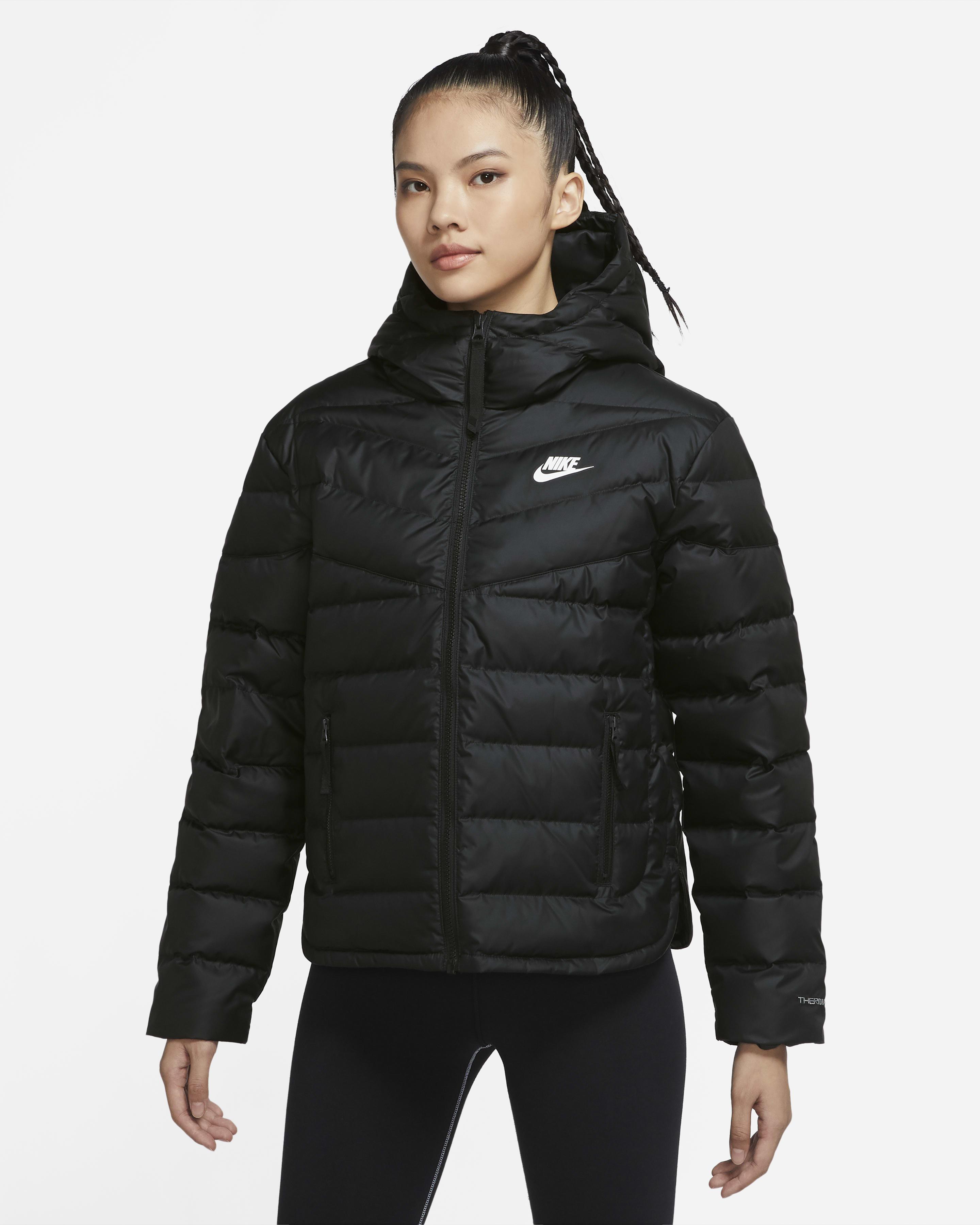 Nike Sportswear Therma-fit Repel Windrunner Jacket in Black | Lyst