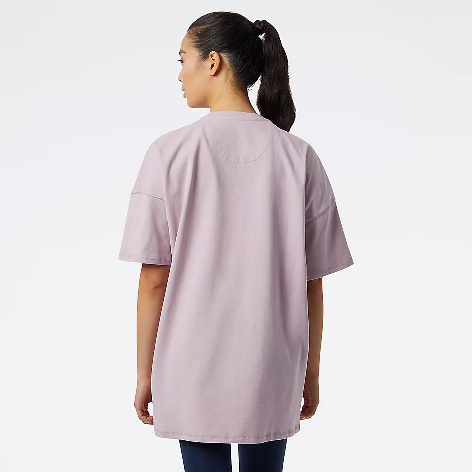 New Balance Nb Athletics Nature State Short Sleeve Tee in Purple | Lyst