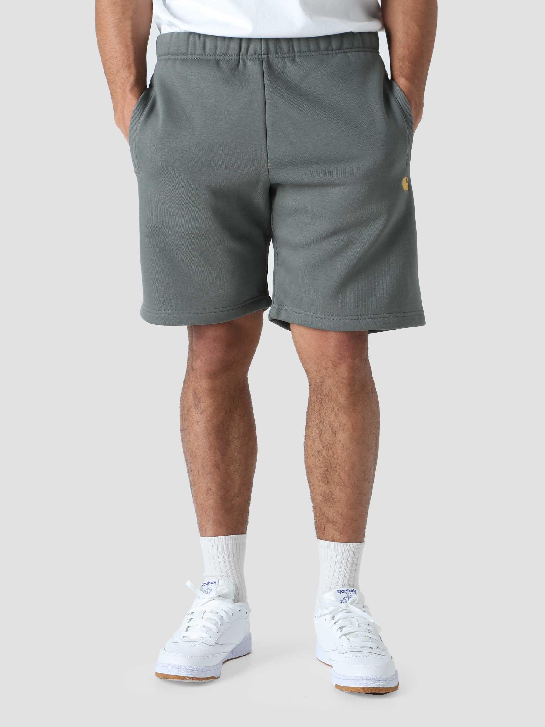 Carhartt WIP Chase Sweat Shorts in Gray for Men | Lyst