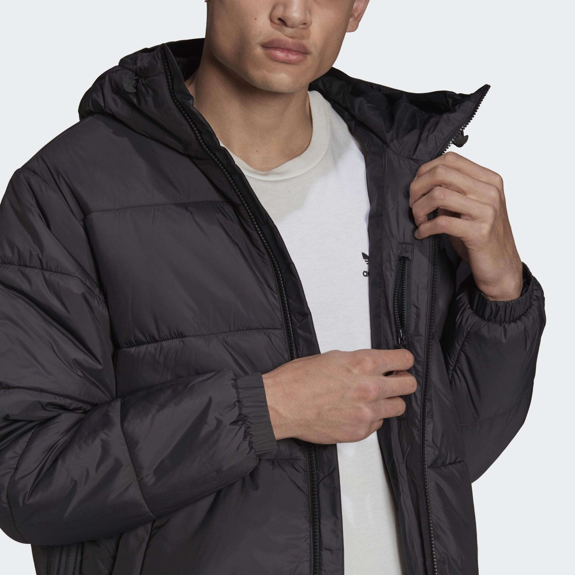 adidas originals padded hooded puffer jacket