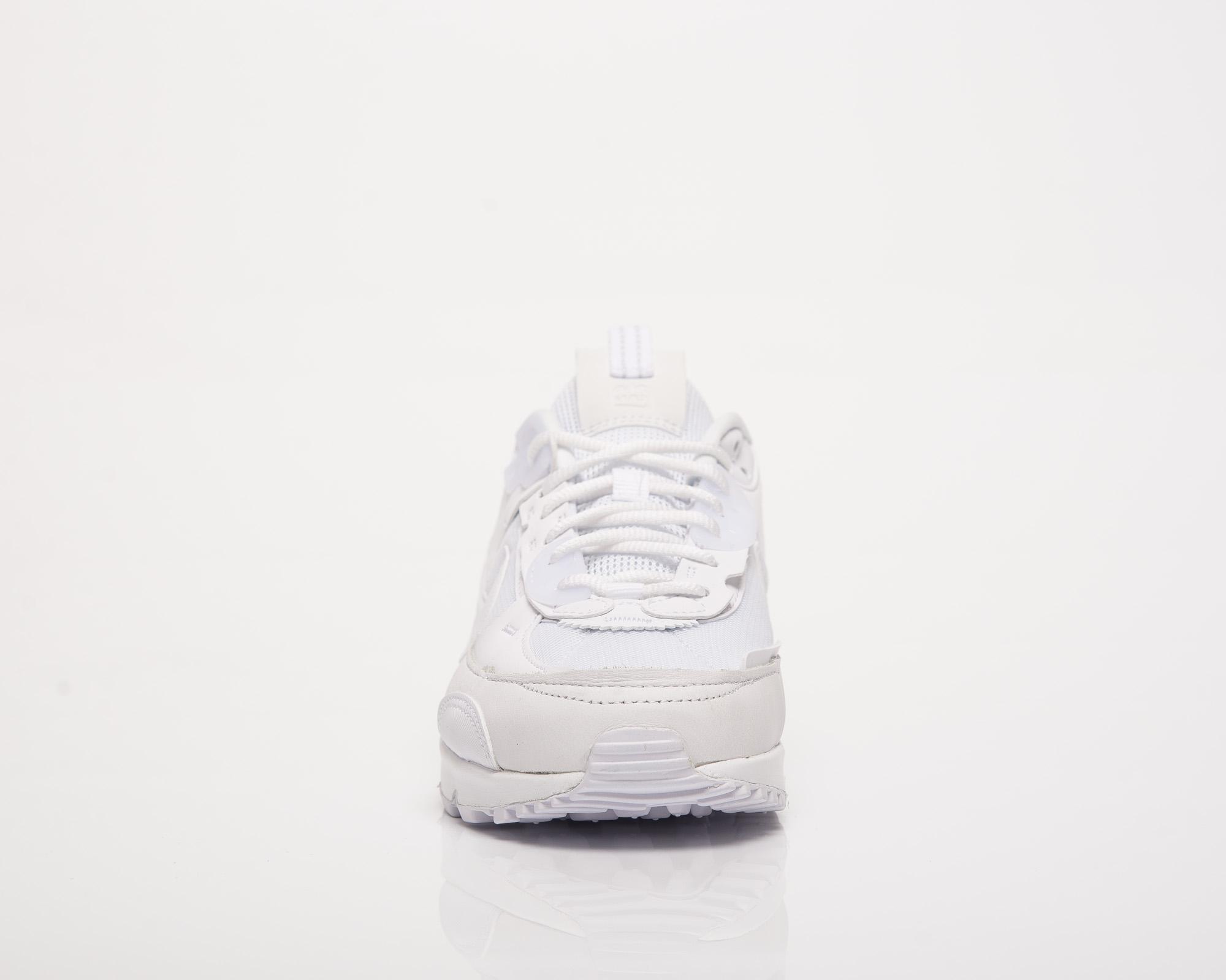 nike air max 90 futura triple white