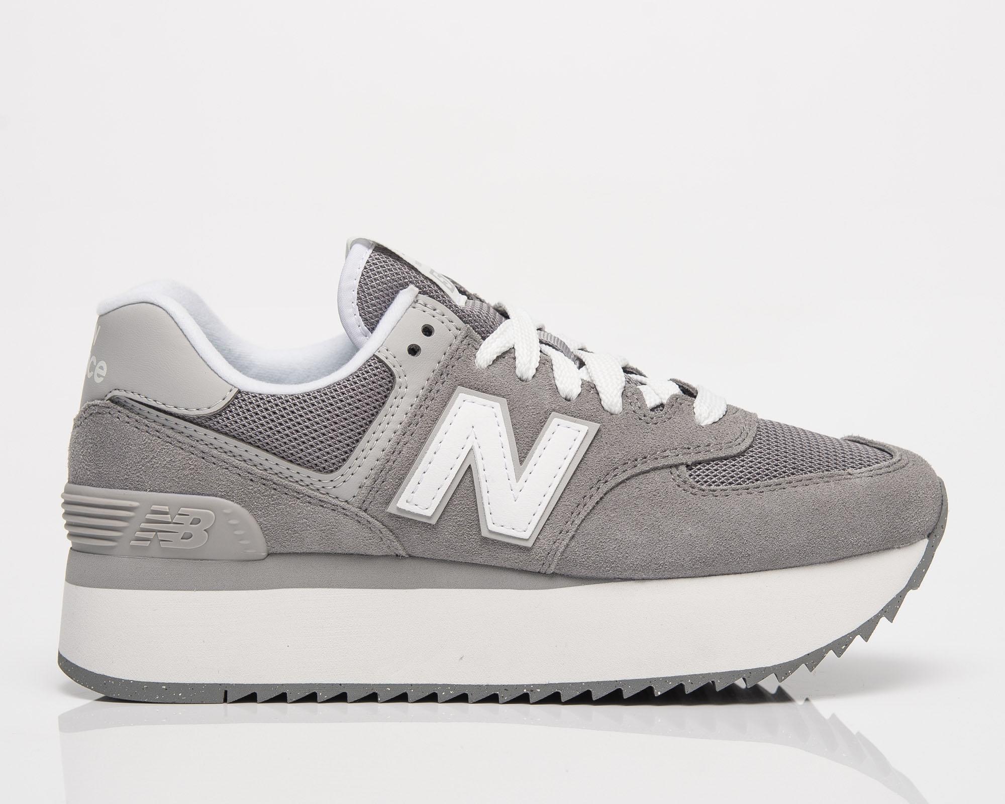 New Balance 574 Stacked in Gray | Lyst