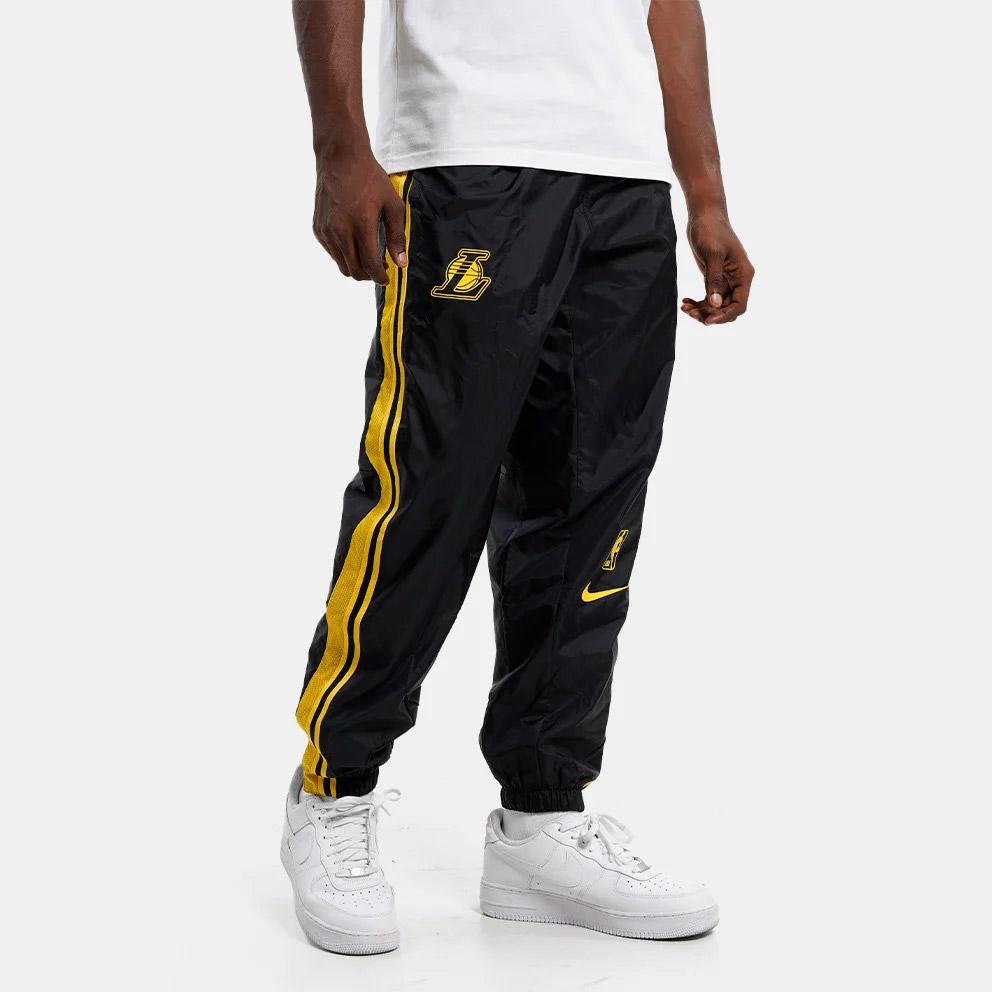 Nike Nba Los Angeles Lakers Courtside Tracksuit Pants in Black for Men Lyst