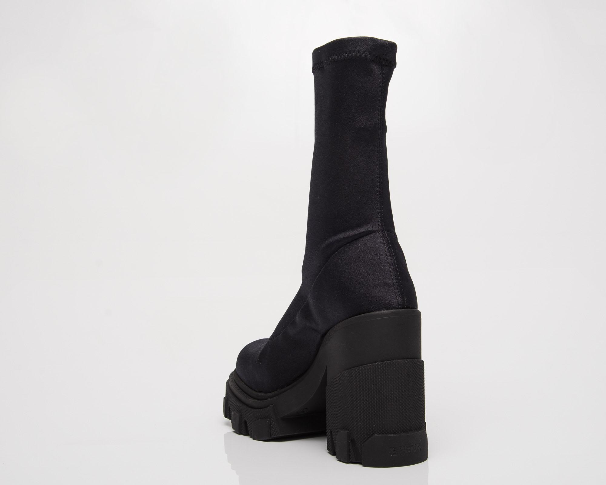Bronx Furrow Ankle Boot in Black | Lyst