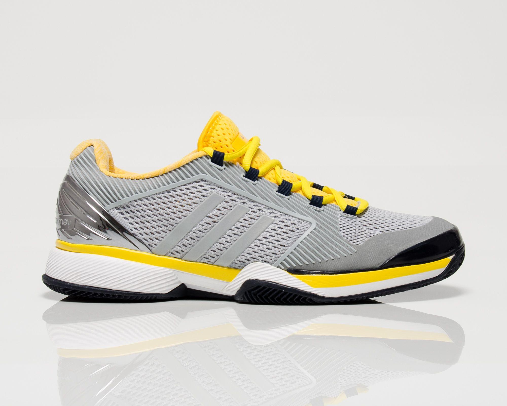 adidas Originals Adidas Wmns Stella Mccartney Barricade 2015 Clay in Yellow  | Lyst