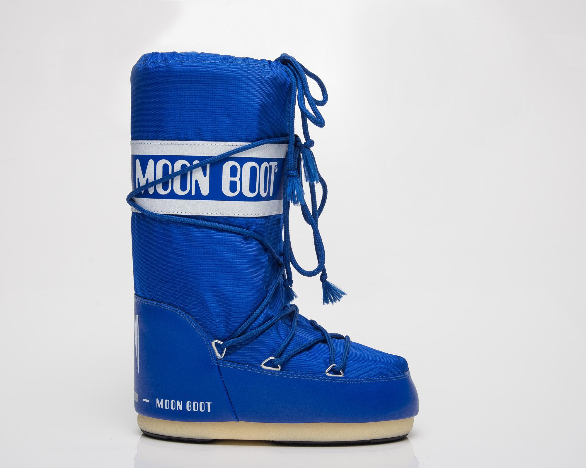 Moon Boot Icon Nylon In Blue Lyst