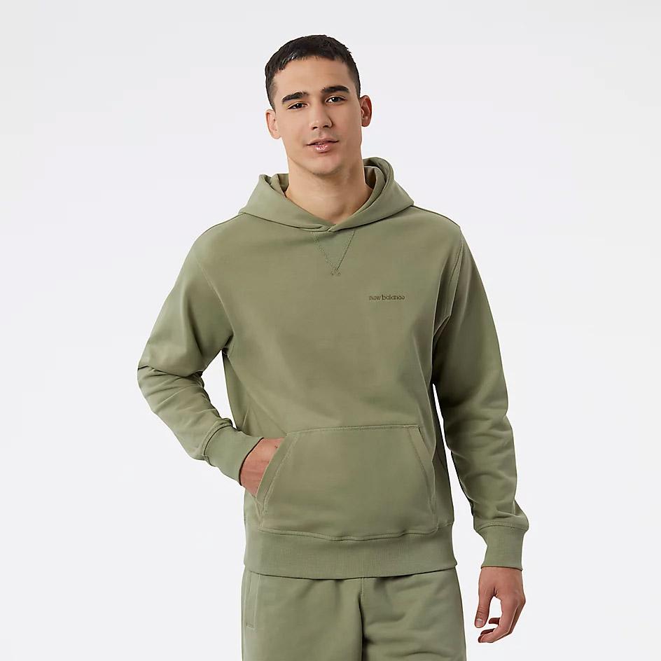 New Balance Nb Athletics Nature State Hoodie in Green for Men | Lyst