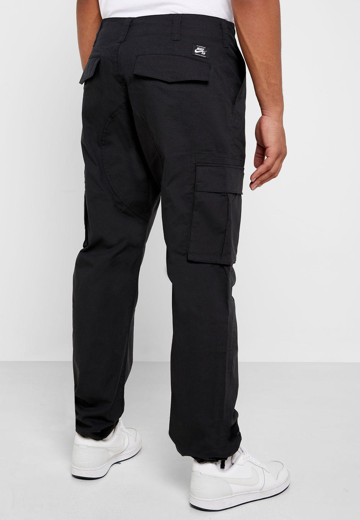 Nike Sb Flex Ftm Skate Cargo Pants in Black for Men | Lyst