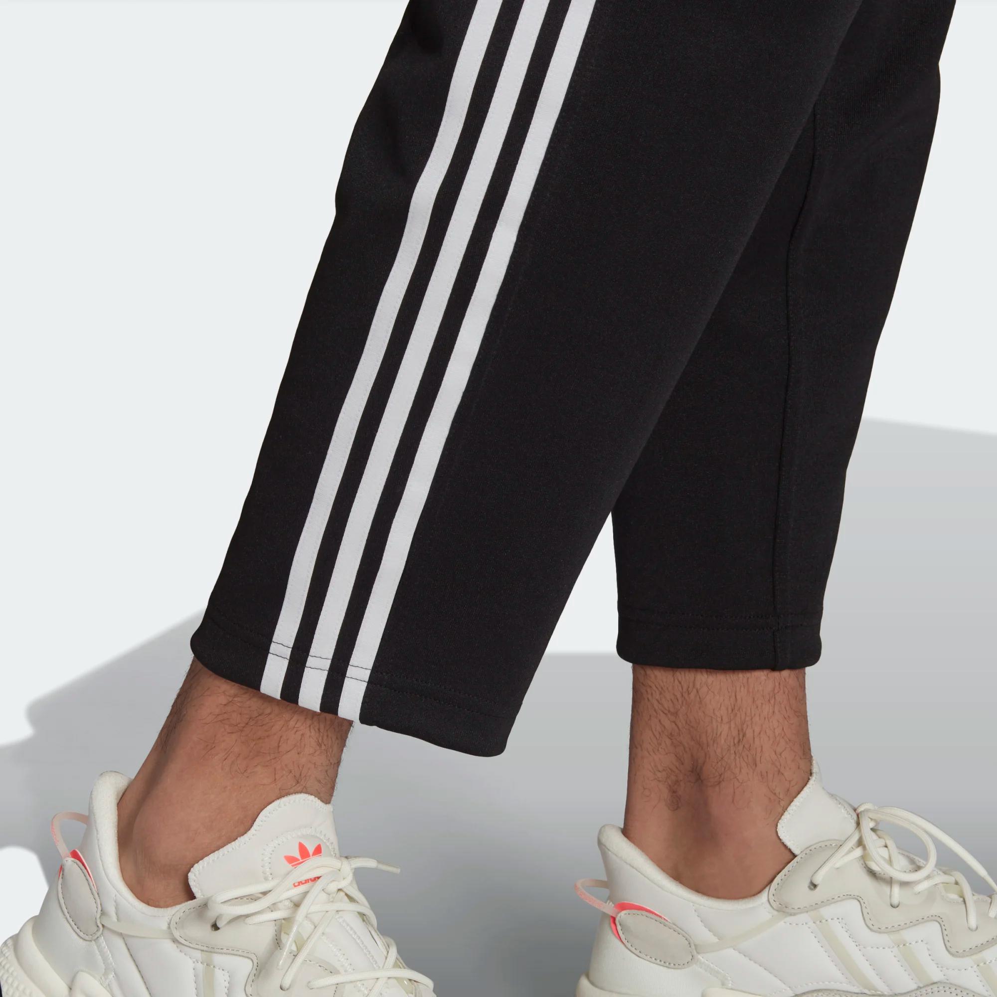 adidas Adicolor Classics 3-stripes 7/8 Pants in Black for Men | Lyst