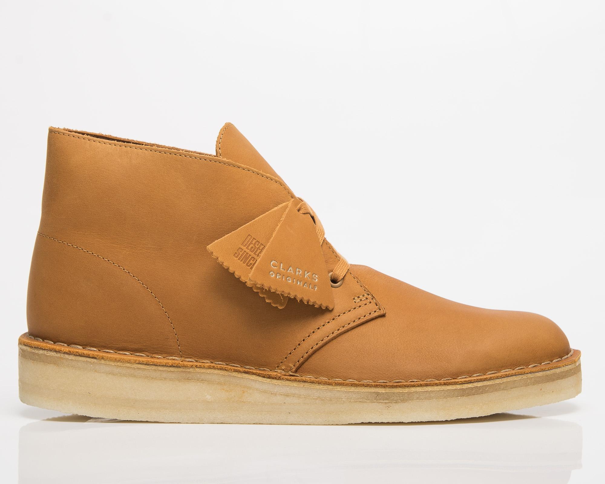 clarks desert coal mustard