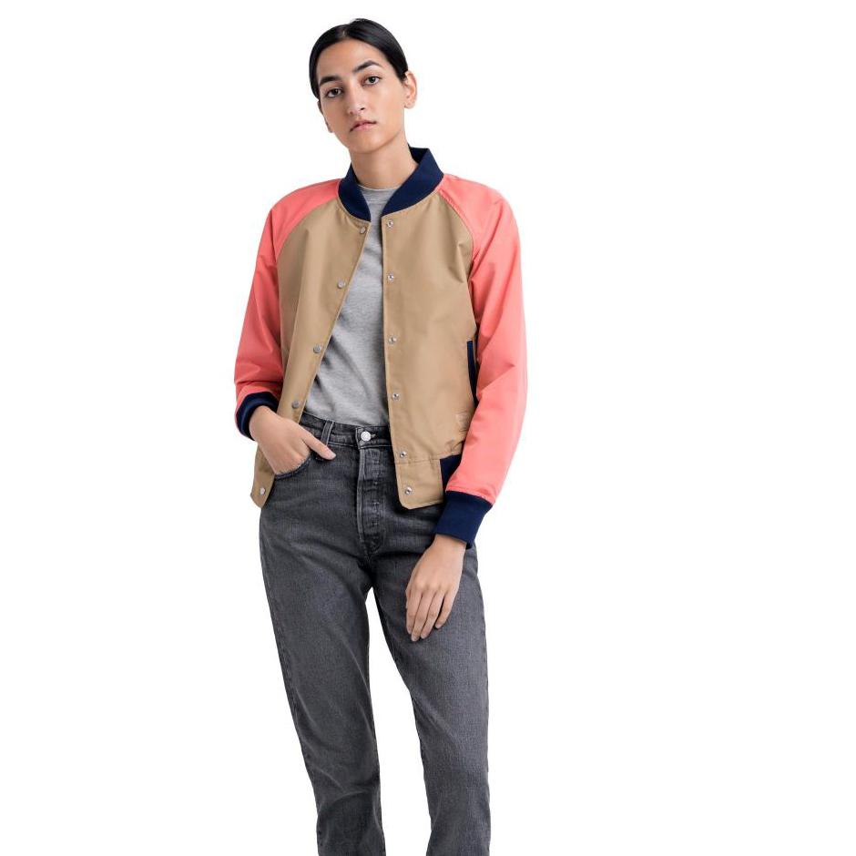 Herschel Supply Co. Herschel Varsity Jacket in Red Lyst