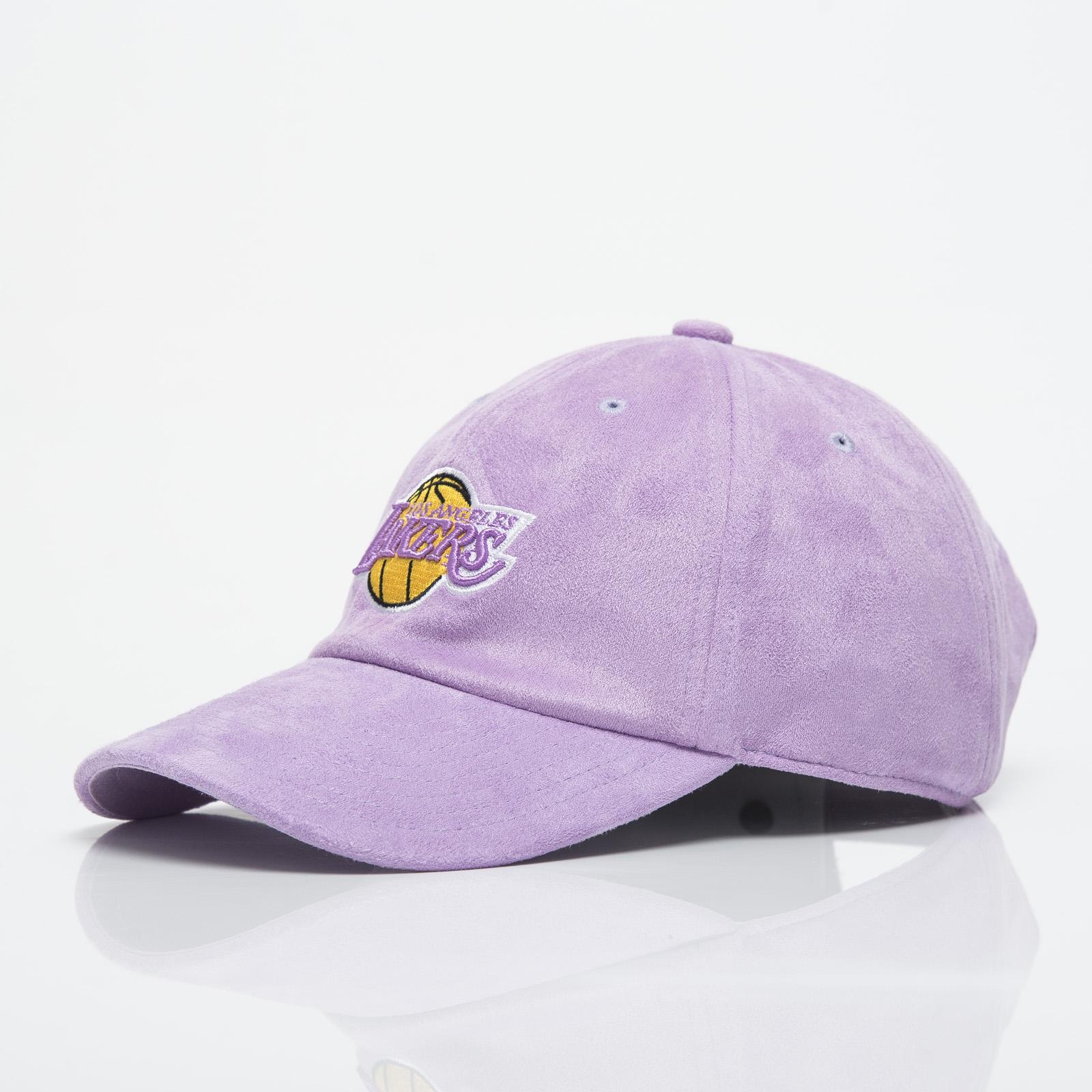 Los Angeles Lakers Suede Dad Cap 
