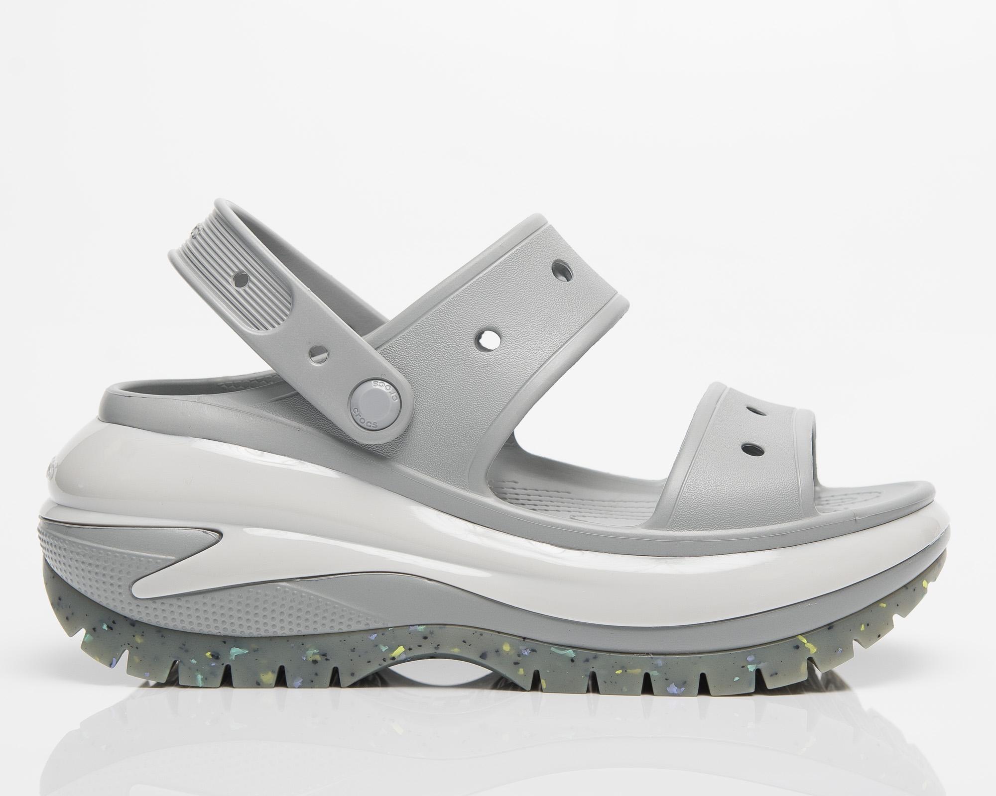 Crocs™ Classic Mega Crush Sandal in Gray | Lyst