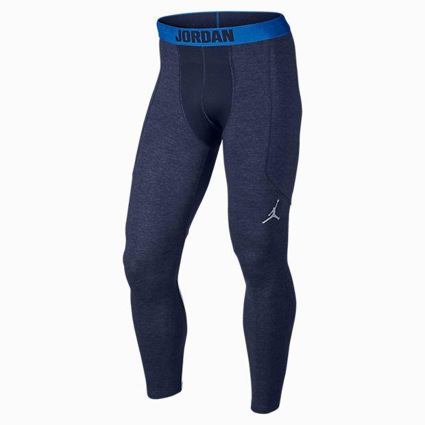 Nike Air Stay Warm Compression Shield Tight in Blue for Men | Lyst