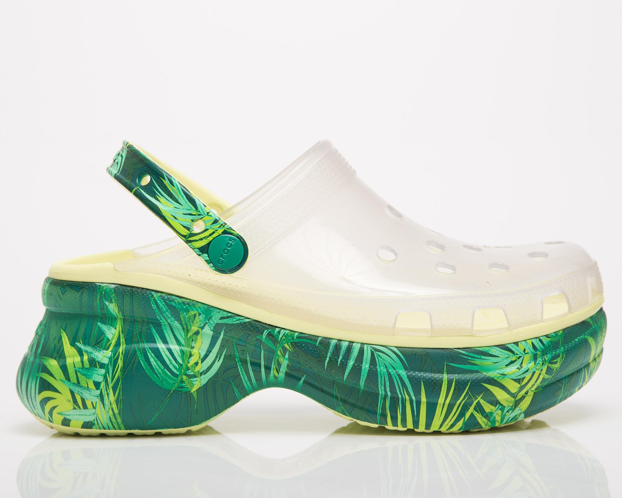crocs classic bae translucent tropical clog