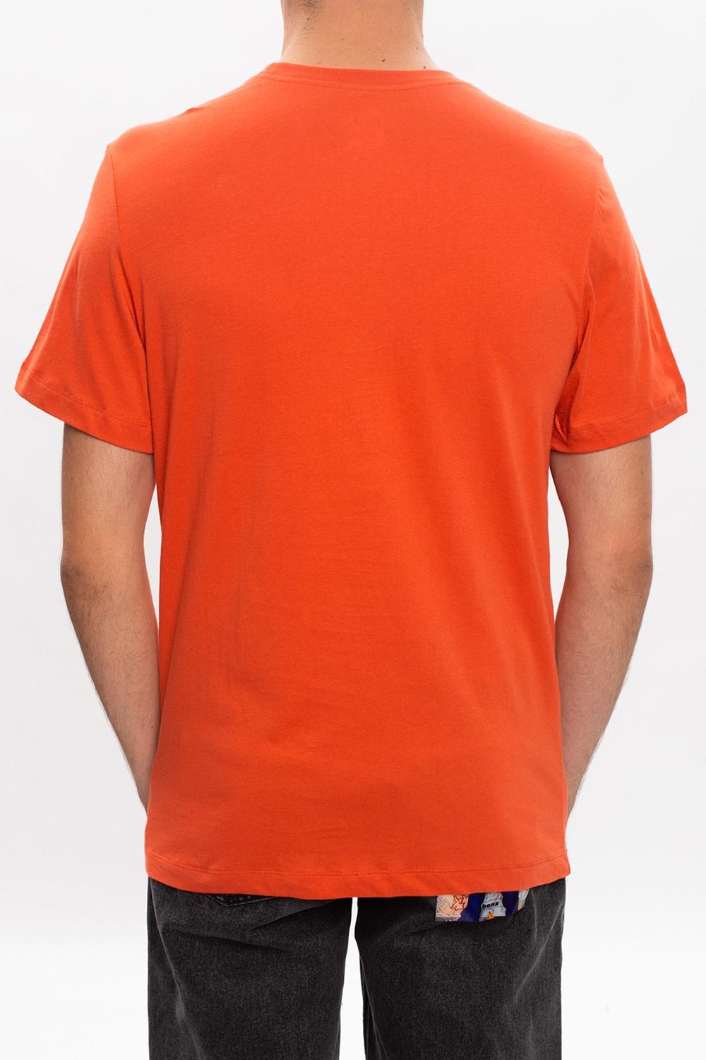 Nike Sportswear Summer Futura T-shirt in Orange for Men | Lyst