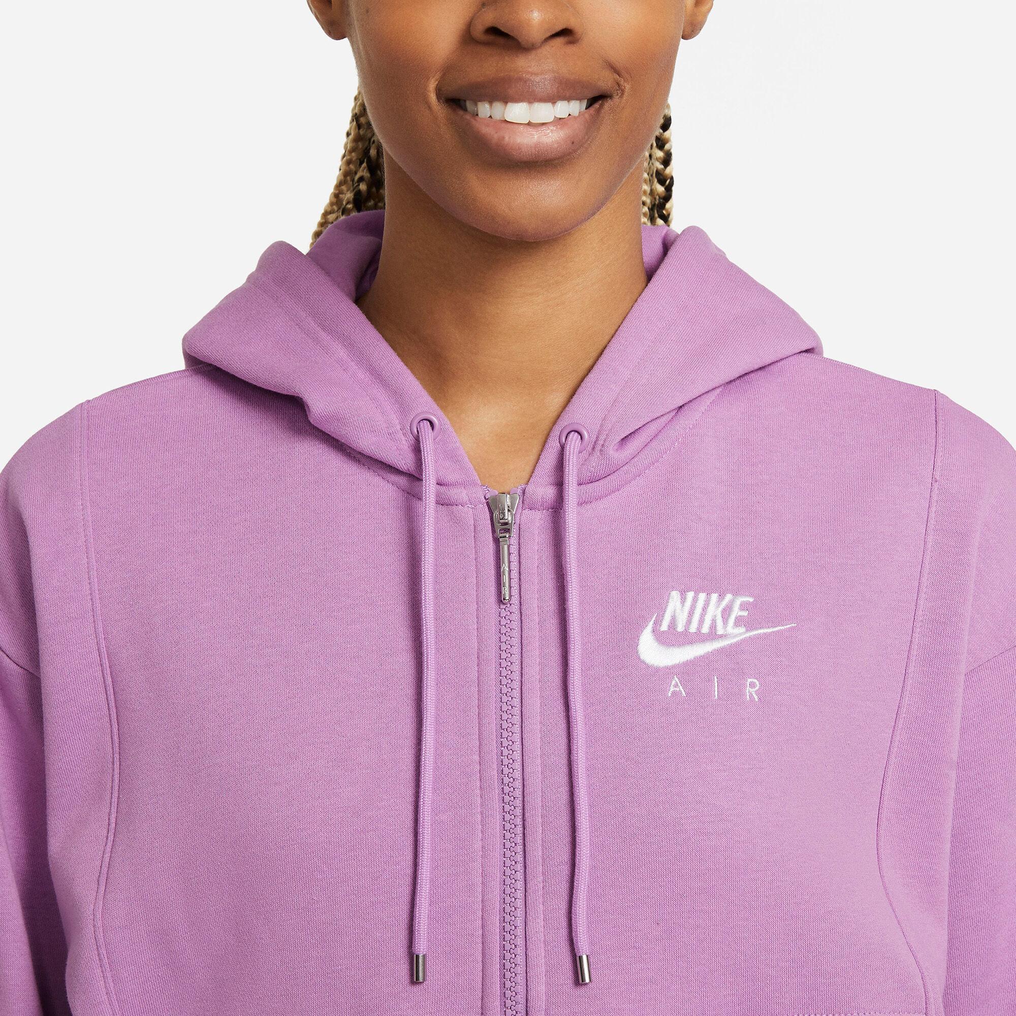 Nike Air Full-zip Hoodie in Purple | Lyst