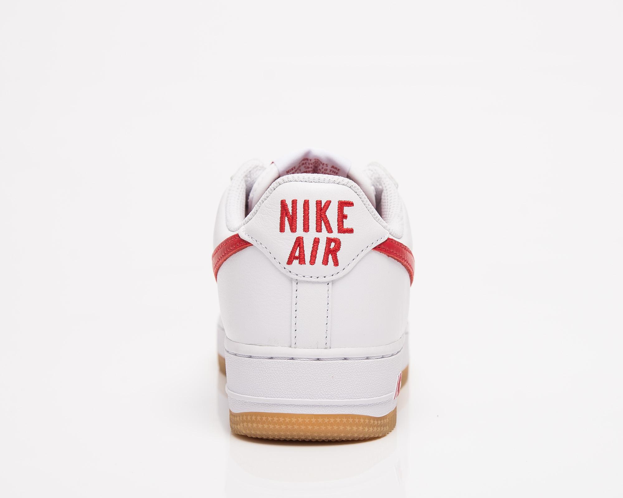 Nike Air Force 1 Low Retro Color Of The Month in White/Red (White) for Men  - Save 28% | Lyst
