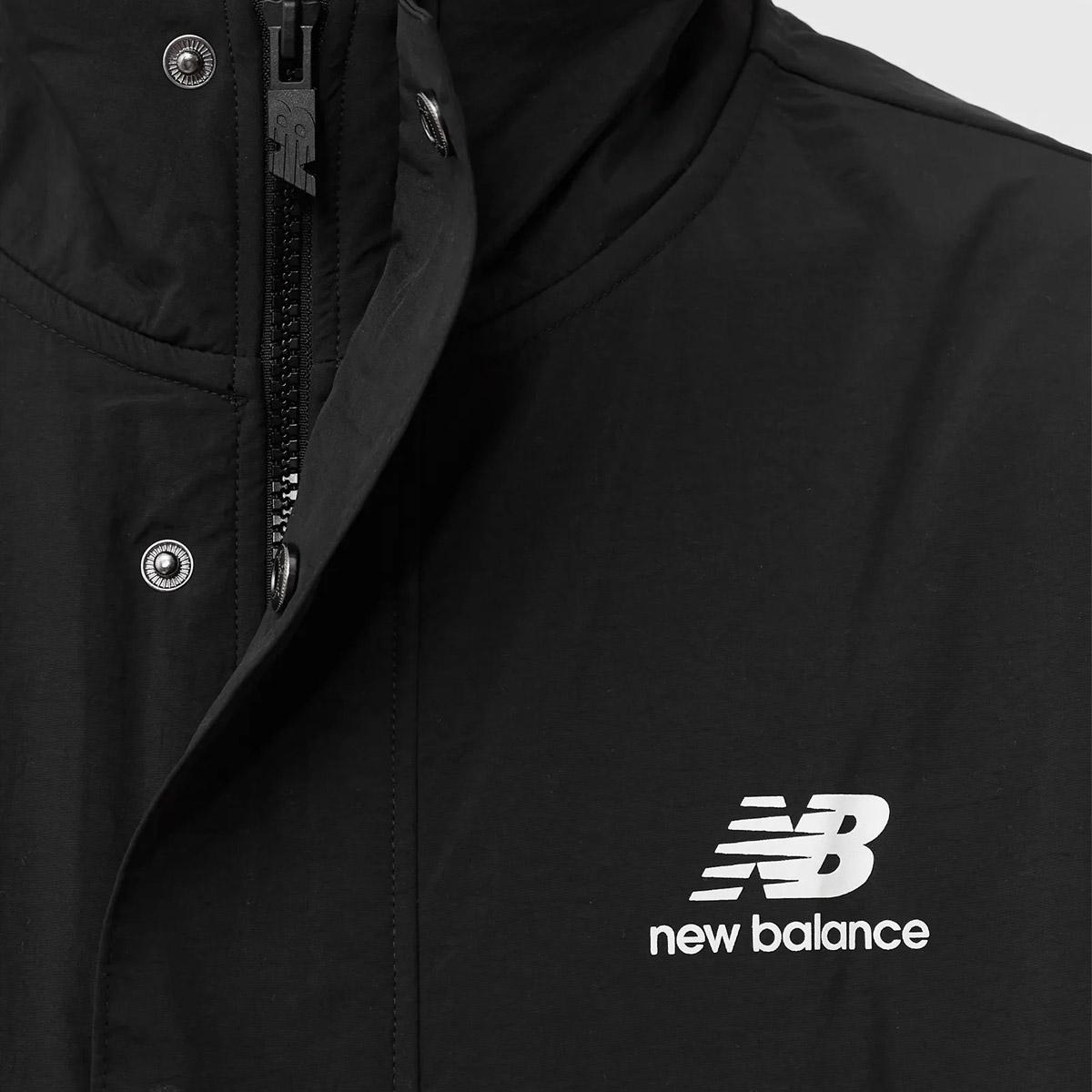 New Balance Athletic Track Top in Black for Men | Lyst